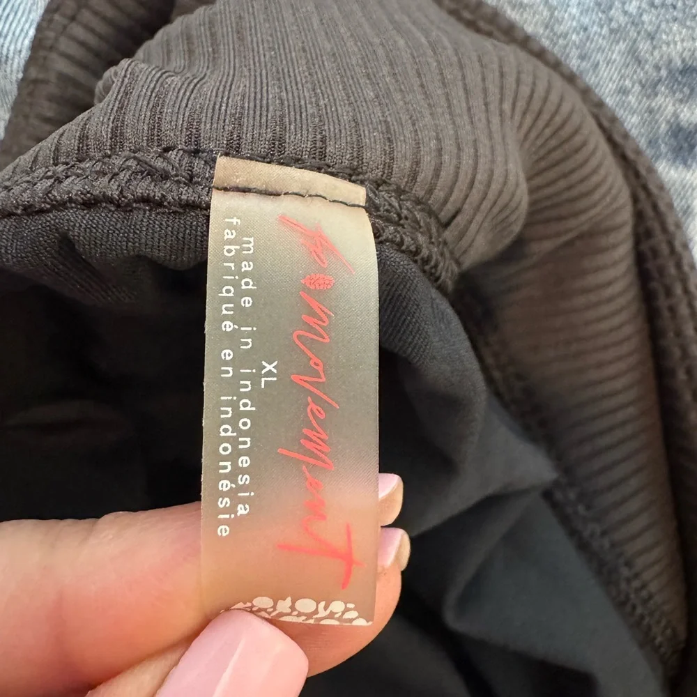 FP Movement by Free People Black High-Waist Athletic Shorts - Picture 4 of 4